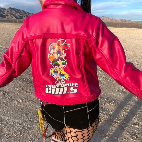SOLD Vintage POWERPUFF GIRLS Fleece Jacket. SUPER RARE! ⚡️💕 - Picture 5 of 6